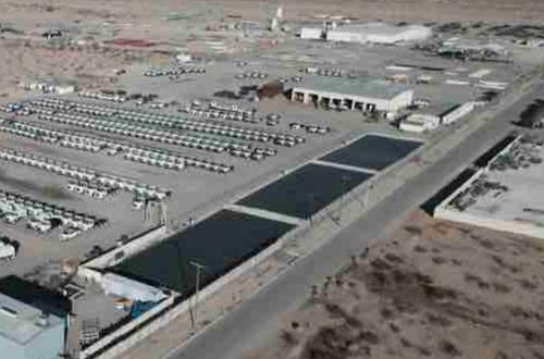 Sollega FastRack installation at Valew Welding Ground Mount