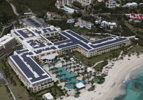Our installation at Westin Hotel, Sint Maarten