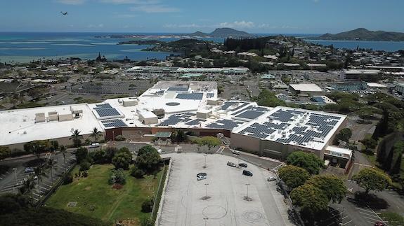 Sollega FastRack installation at Windward Mall, Kaneohe